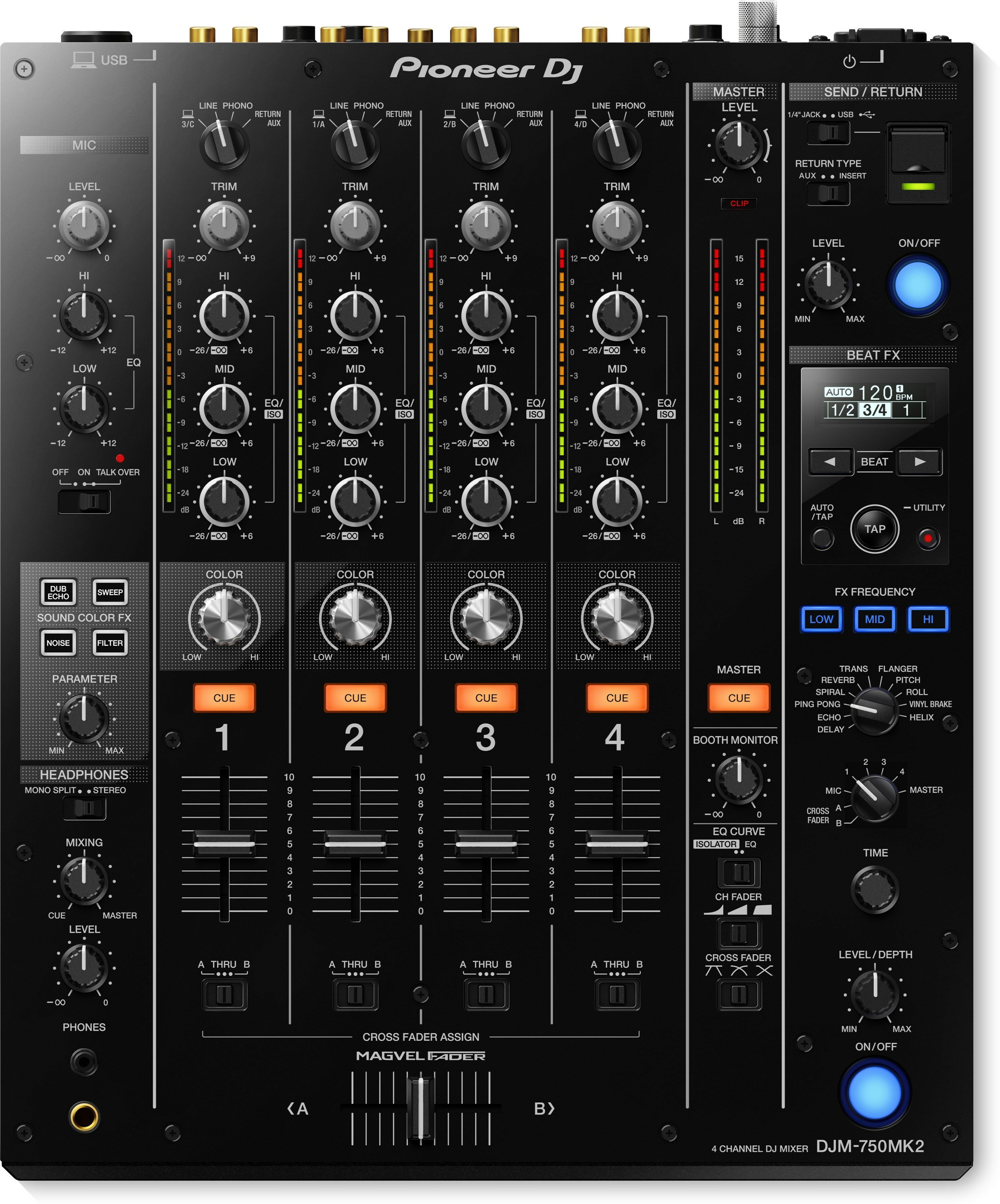 Pioneer Dj Djm-750mk2 - DJ mixer - Main picture