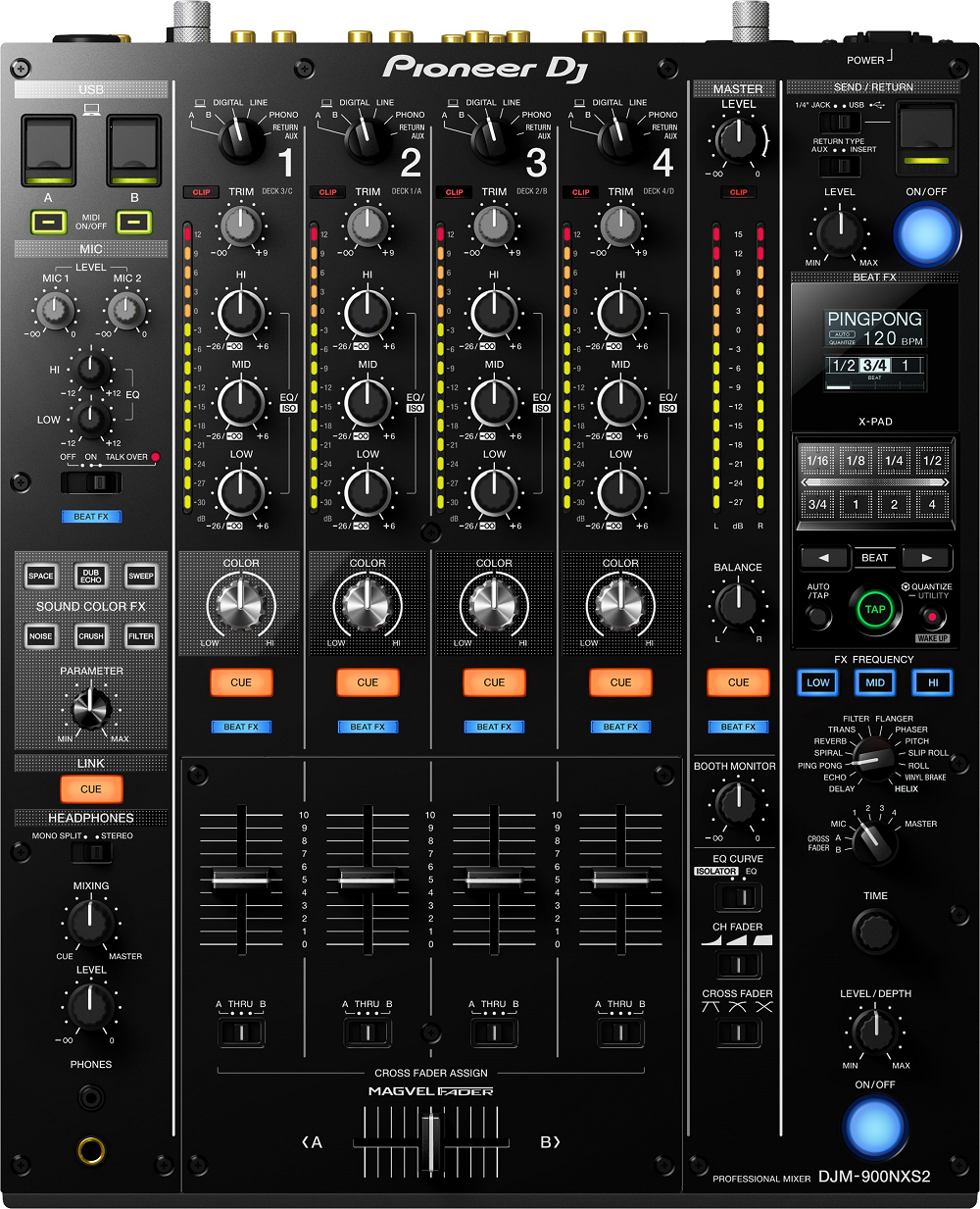 Pioneer Dj Djm-900nxs2 - DJ mixer - Main picture
