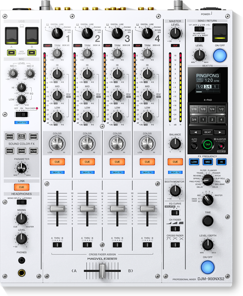 Pioneer Dj Djm-900nxs2-w - DJ mixer - Main picture