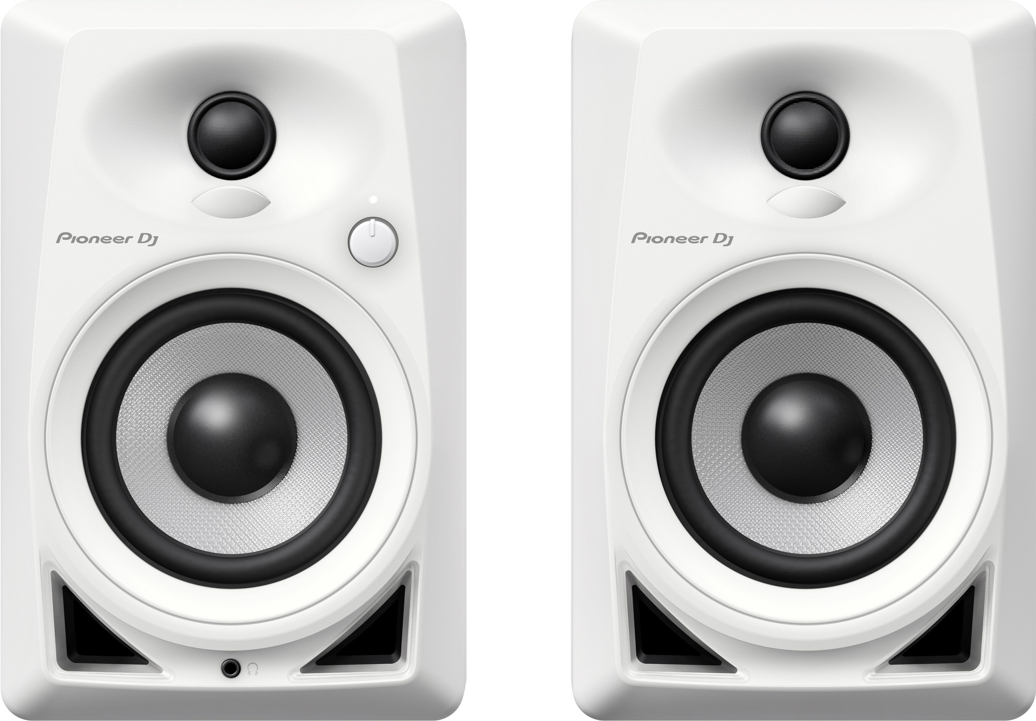 Pioneer Dj Dm-40-w - La Paire - Active studio monitor - Main picture