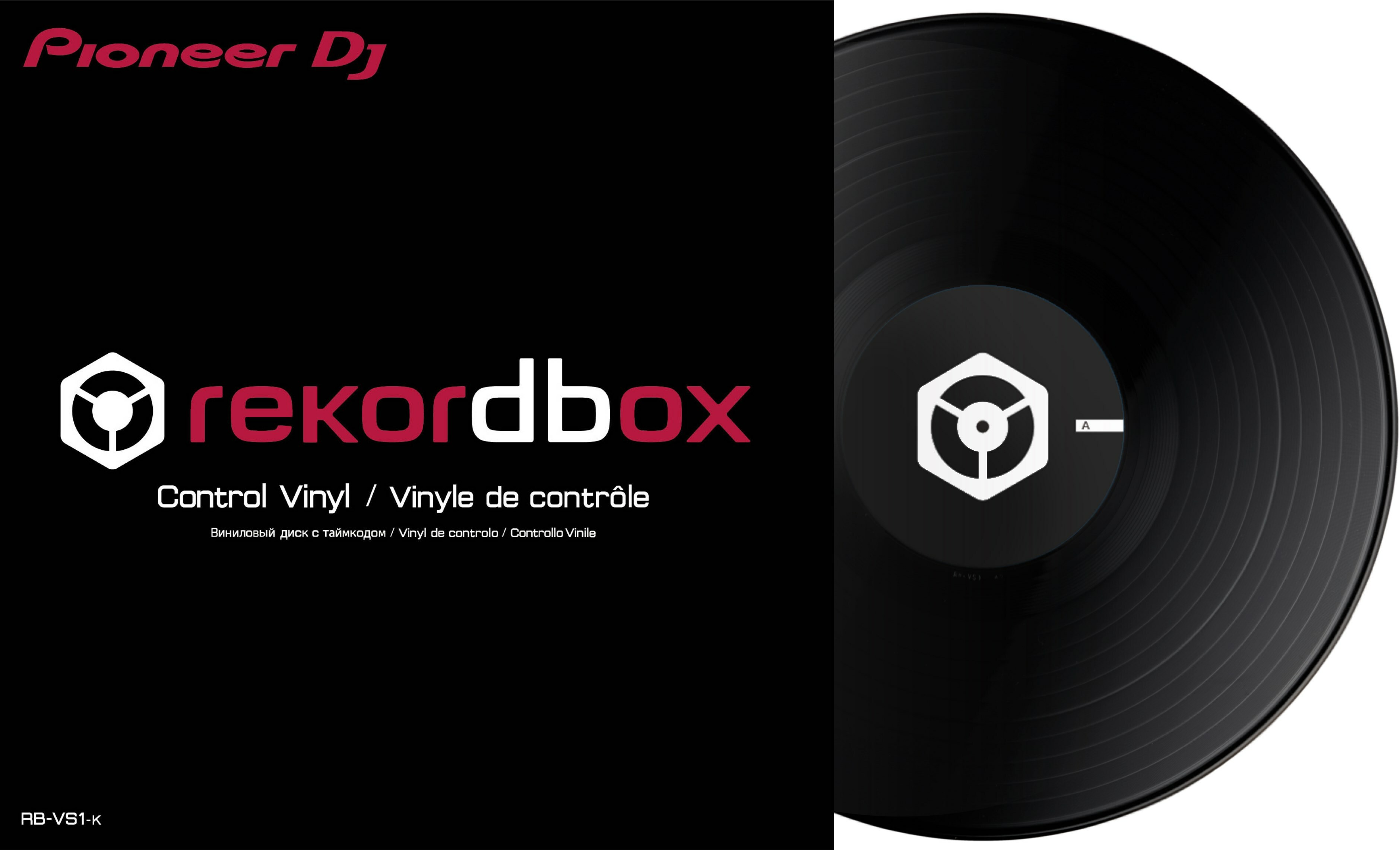 Pioneer Dj Rb Vs1 K - Control vinyl - Main picture
