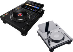Case/flight/decksaver Pioneer dj Alphatheta CDJ-3000X + Decksaver