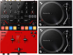 Full dj set Pioneer dj DJM S5  + PLX-500-K