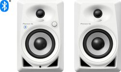 Active studio monitor Pioneer dj DM-40BT-W - One pair