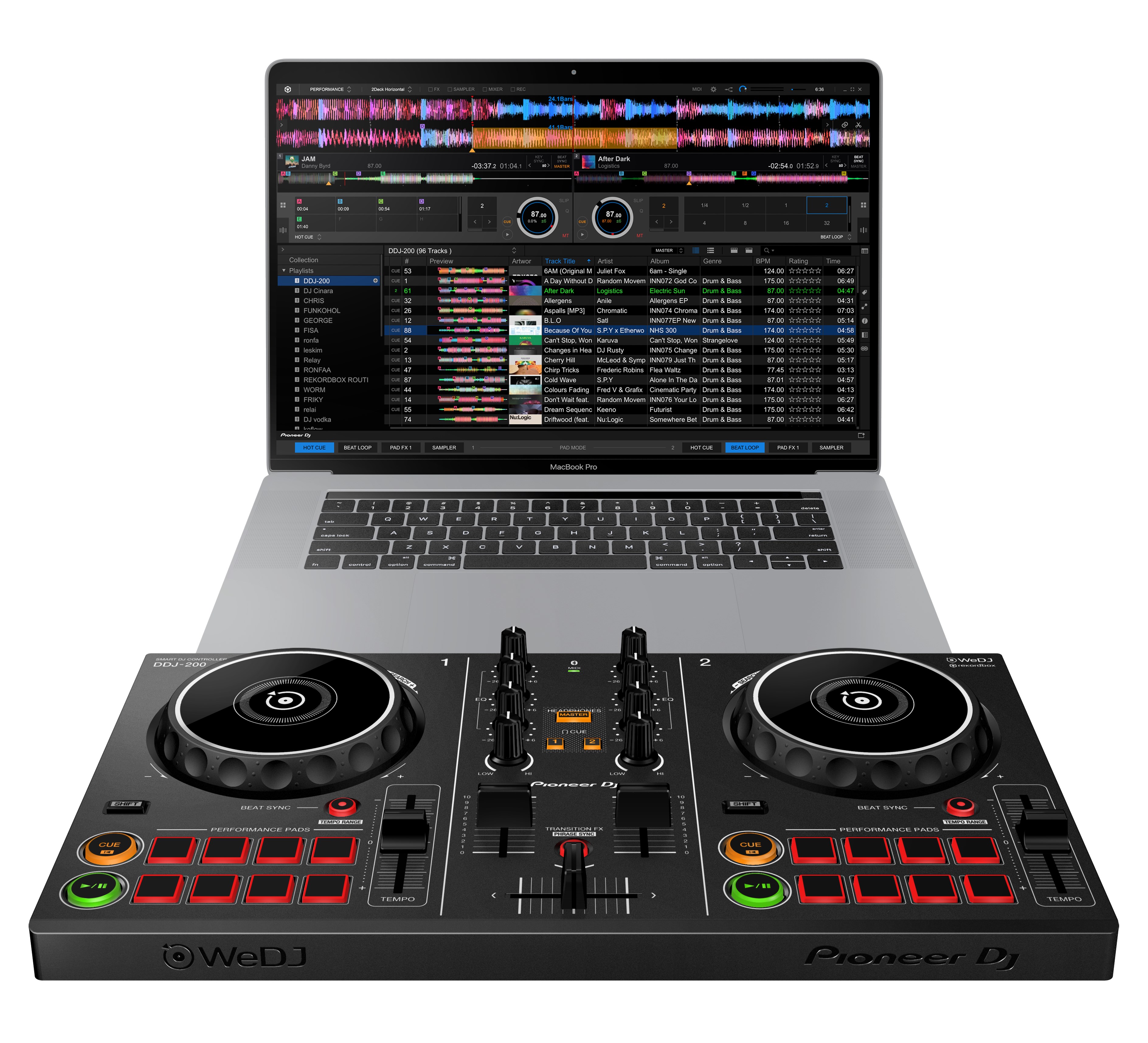 Pioneer Dj Ddj-200 - USB DJ controller - Variation 2