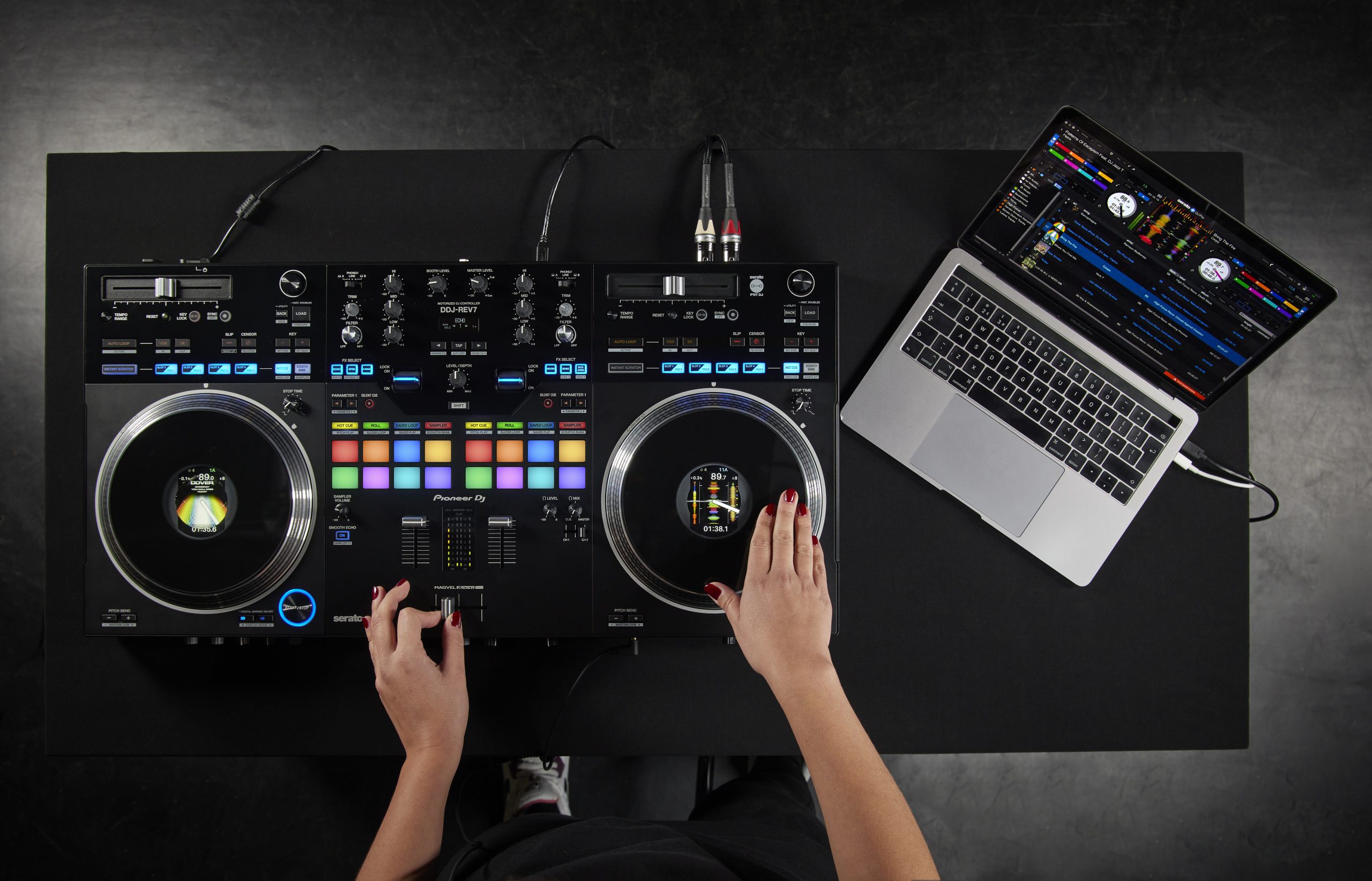 Pioneer Dj Ddj-rev7 - USB DJ controller - Variation 6