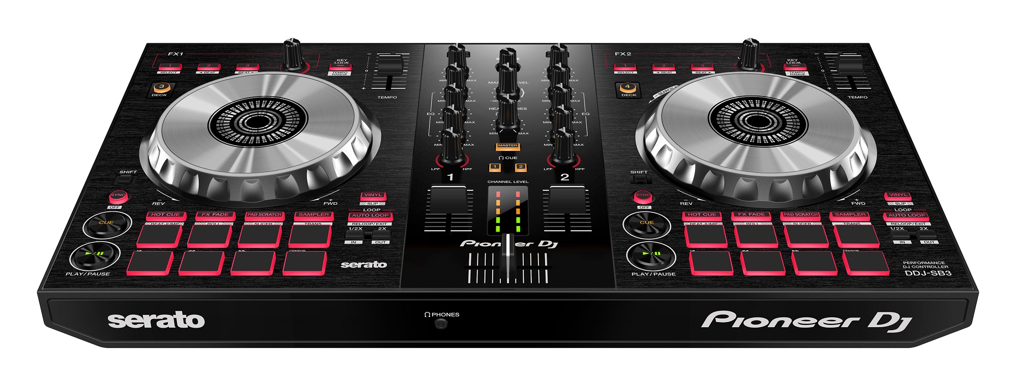 Pioneer Dj Ddj-sb3 - USB DJ controller - Variation 2