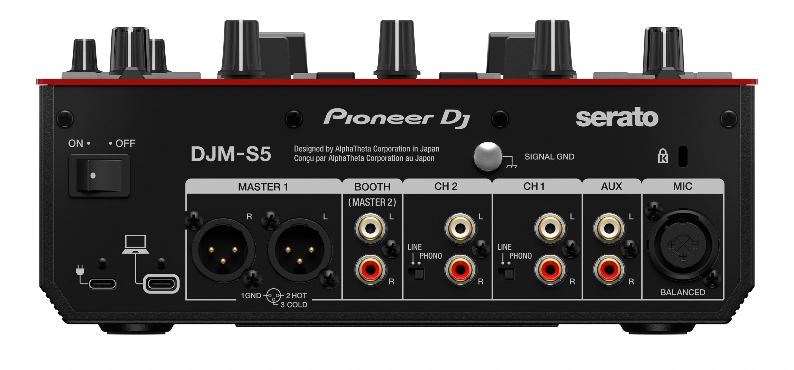 Pioneer Dj Djm S5 - DJ mixer - Variation 4