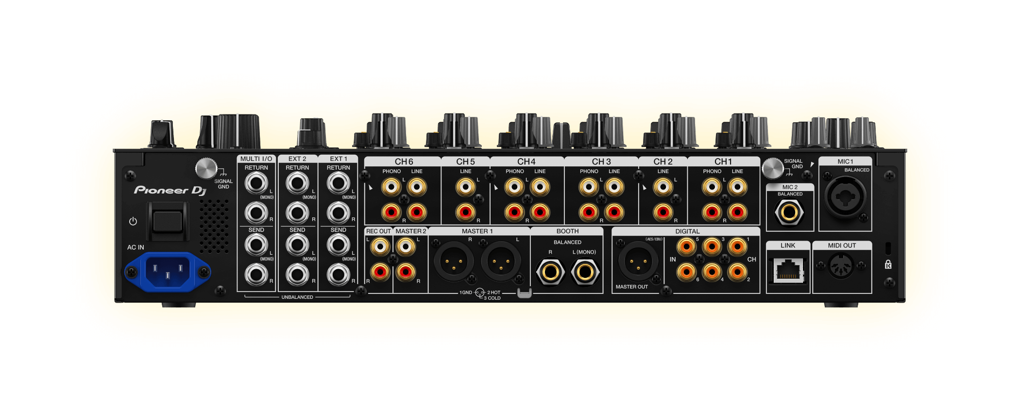 Pioneer Dj Djm-v10 - DJ mixer - Variation 12