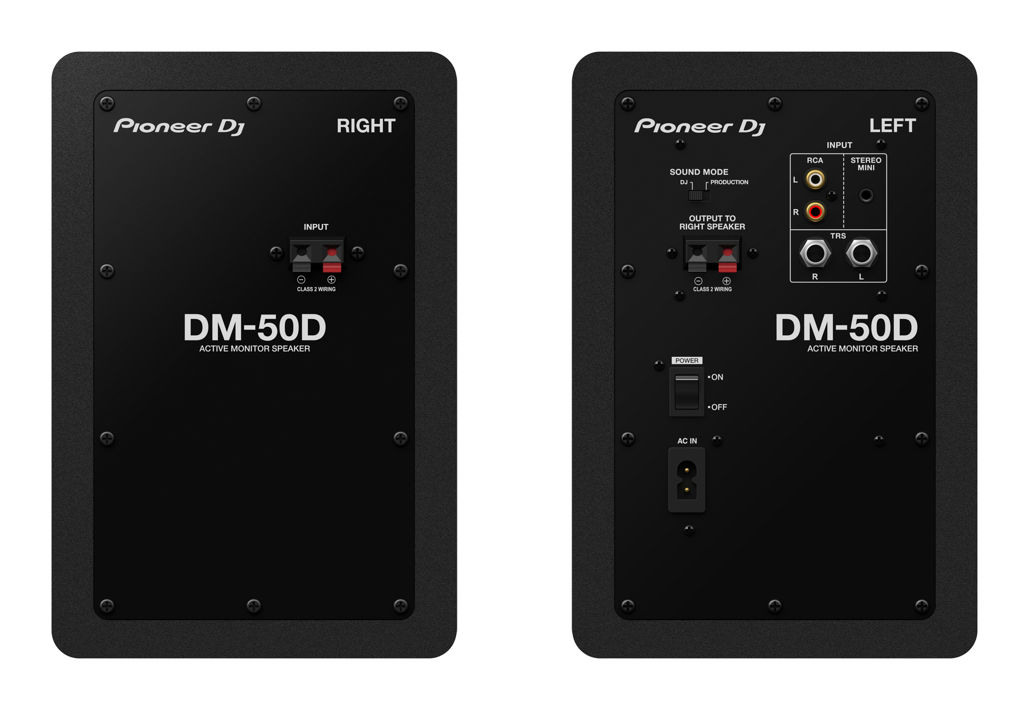 Pioneer Dj Dm-50d - La Paire - Active studio monitor - Variation 1