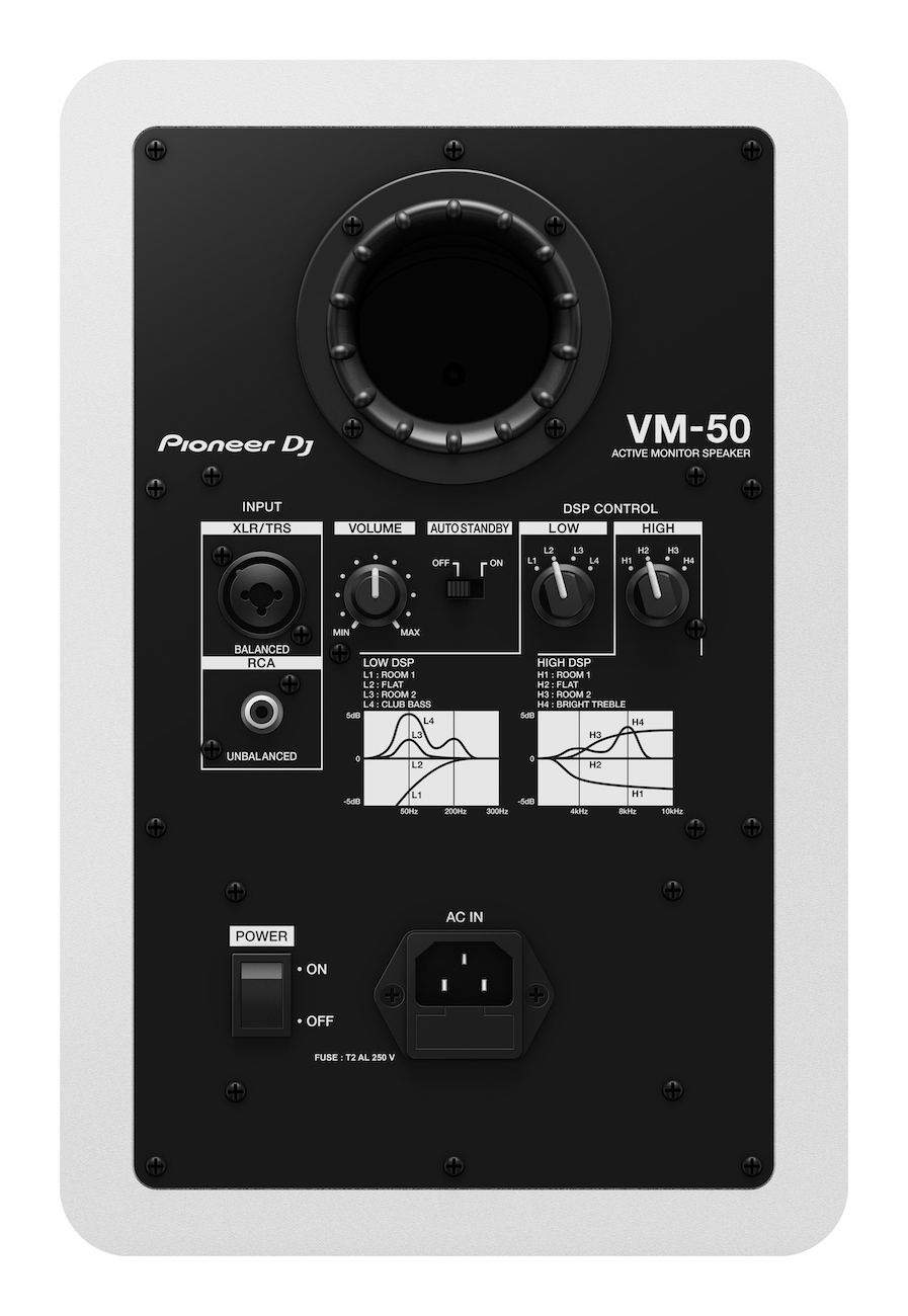 Pioneer Dj Vm-50 White - Active studio monitor - Variation 4