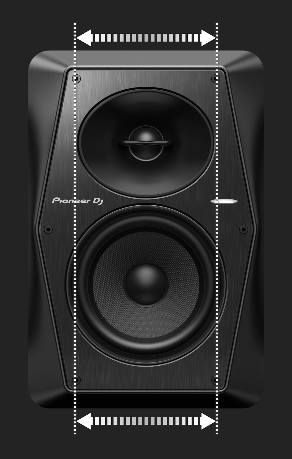 Pioneer Dj Vm-80 - Active studio monitor - Variation 5