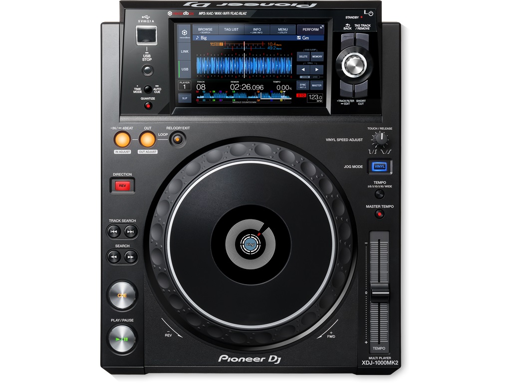 Pioneer Dj Xdj-1000mk2 - MP3 & CD Turntable - Variation 1