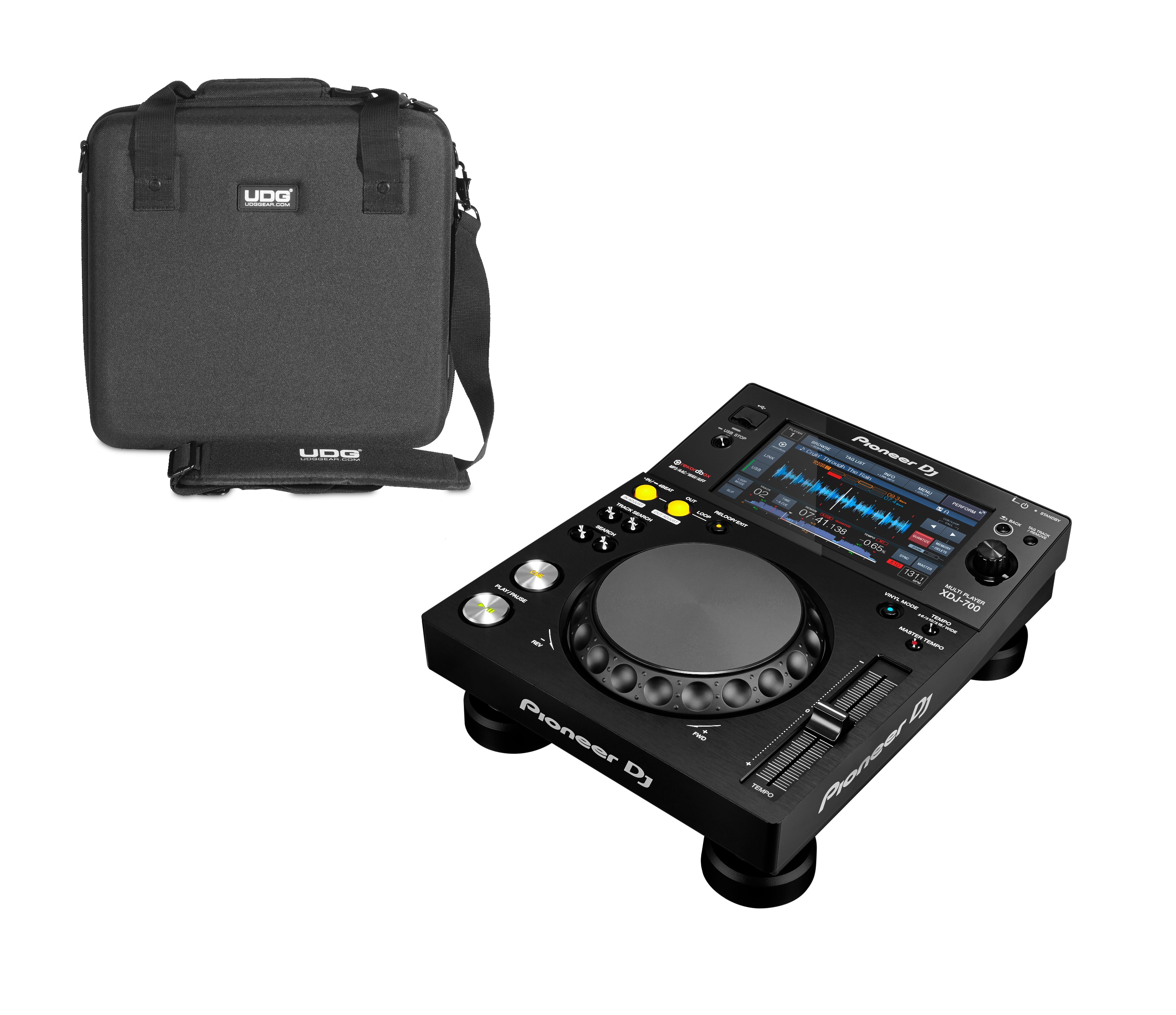人気海外ブランドアイテム｜ファッション通販 Pioneer dj XDJ-700 + Housse Udg Case/flight/decksaver DJ機材
