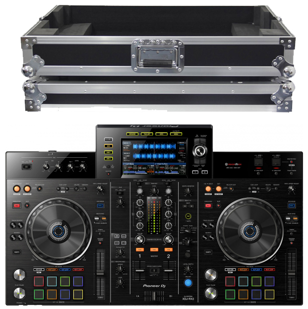 Pioneer dj XDJRX2 + Flight Case/flight/decksaver