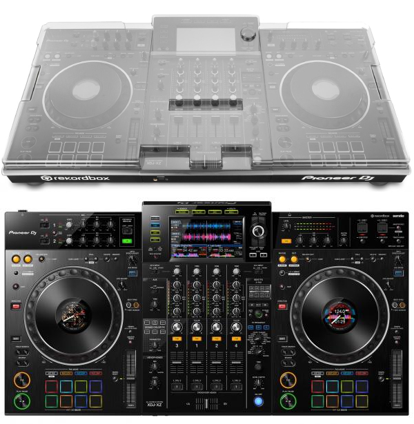 Pioneer dj XDJ-XZ + Decksaver XDJ XZ Cover
