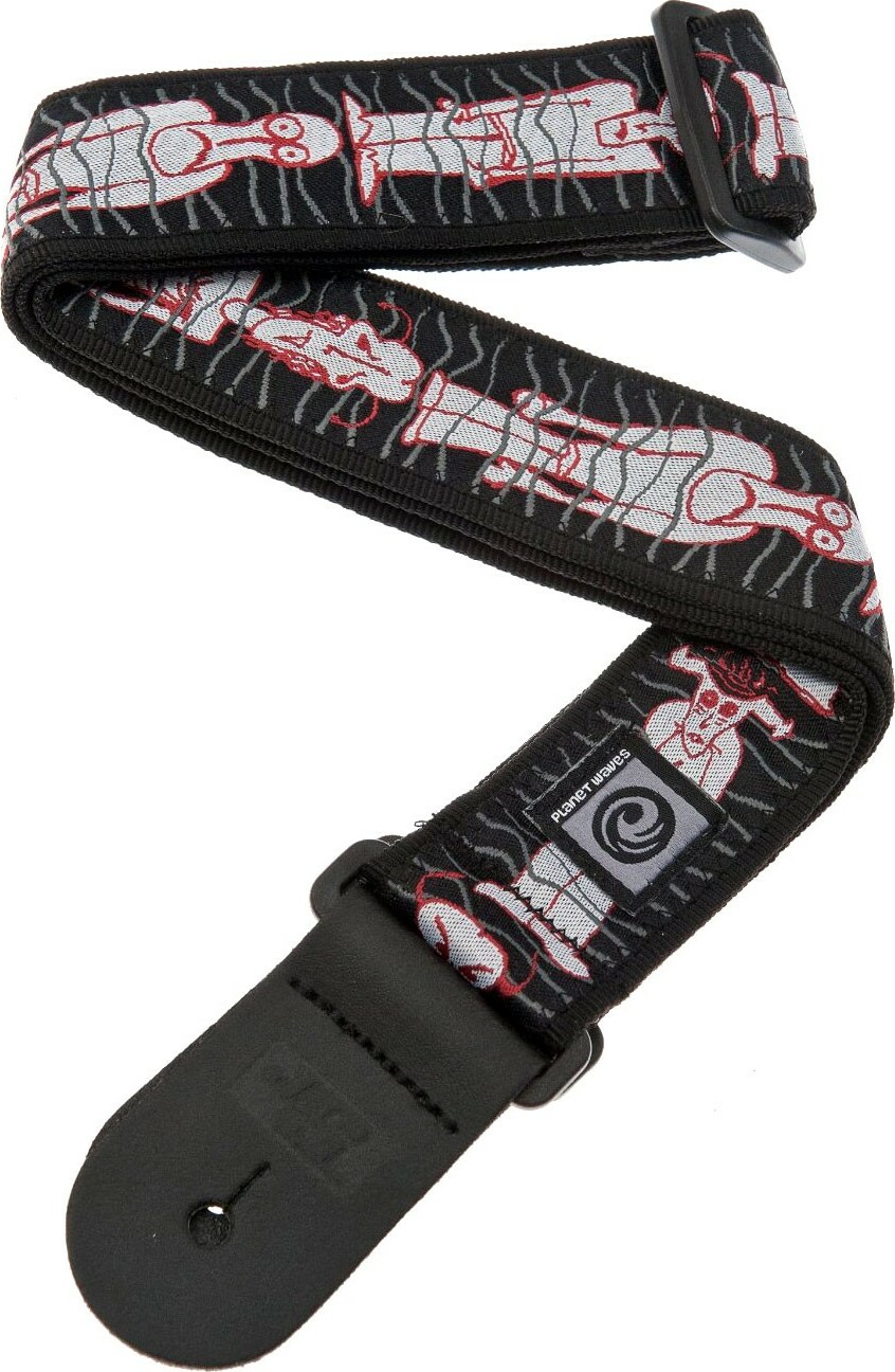 Planet Waves Joe Satriani Nylon Woven Creatures 50js10 - Guitar strap - Main picture