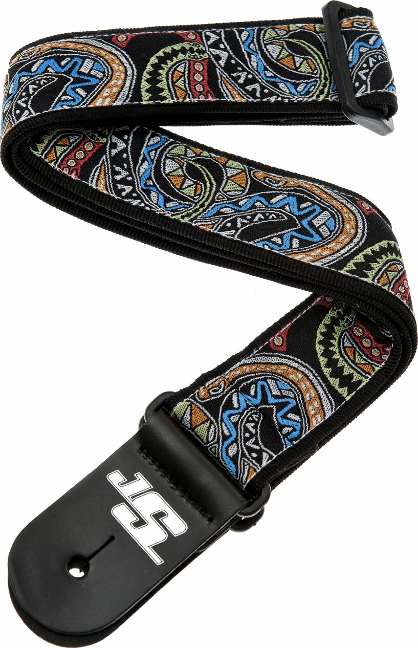 Planet Waves Joe Satriani Nylon Woven Snakes Mozaic 50js04 - Guitar strap - Main picture