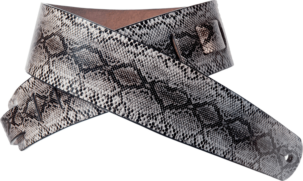 Planet waves Leather Guitar Strap Python Guitar strap