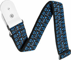 Guitar strap Planet waves 50G05 Woven Polypropylene Rock Guitar Strap -  Hootenanny Blue/Black