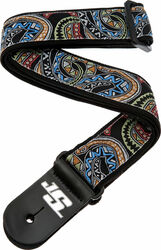 Guitar strap Planet waves Joe Satriani Woven Snakes Mozaic 50JS04