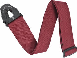 Guitar strap Planet waves SPL201 Lock Woven Polypropylene Guitar Strap - Red