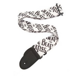 Planet Waves The Beatles Nylon Woven Black Logo - Guitar strap - Variation 1