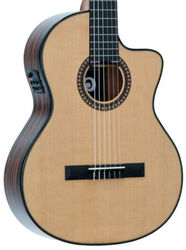 Classical guitar 4/4 size Pleyel audio P800CE Expression - Natural