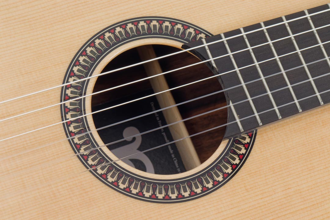 Pleyel Audio P800 Expression Epicea Ebene Br - Natural - Classical guitar 4/4 size - Variation 2