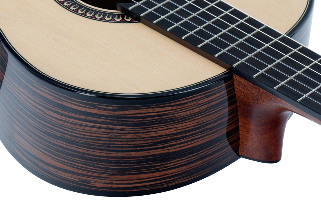 Pleyel Audio P800 Expression Epicea Ebene Br - Natural - Classical guitar 4/4 size - Variation 3