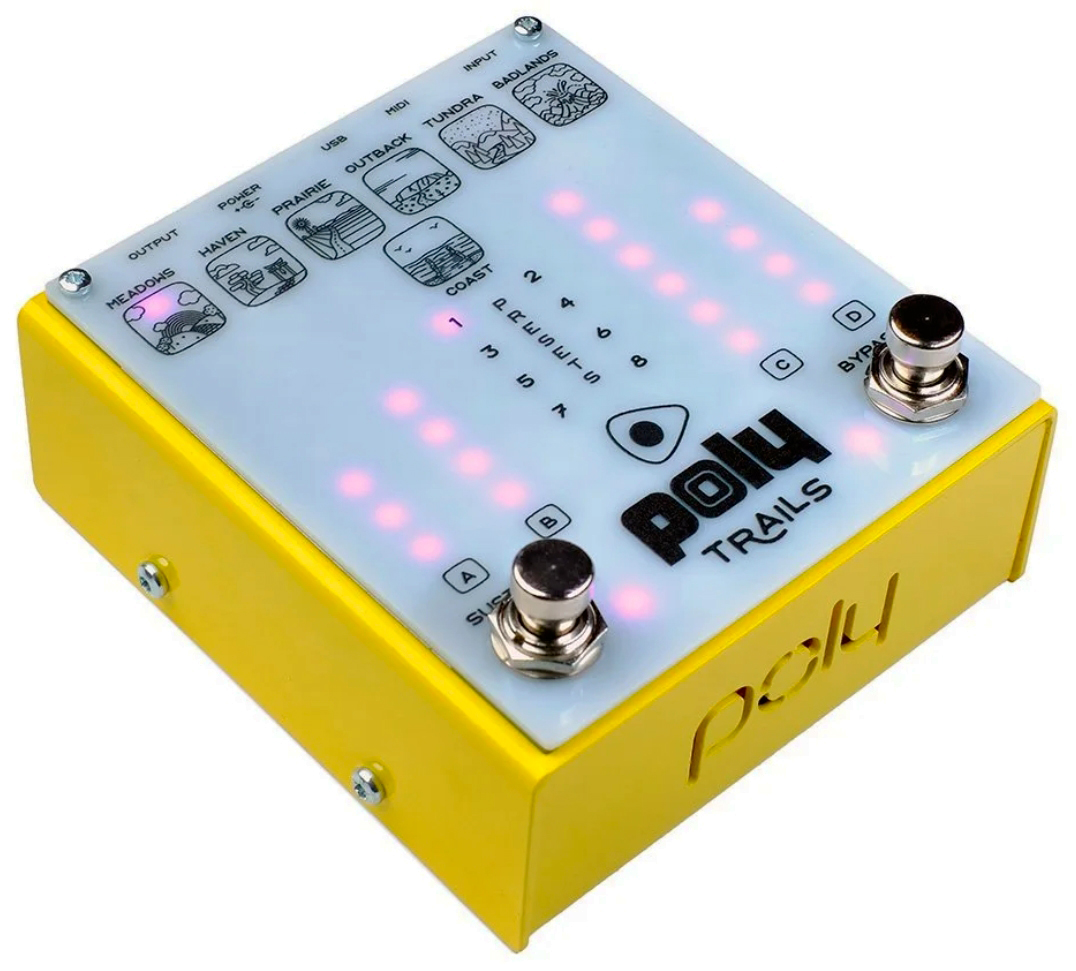 Poly Effects Trails Modulation / Delay - Reverb, delay & echo effect pedal - Variation 1