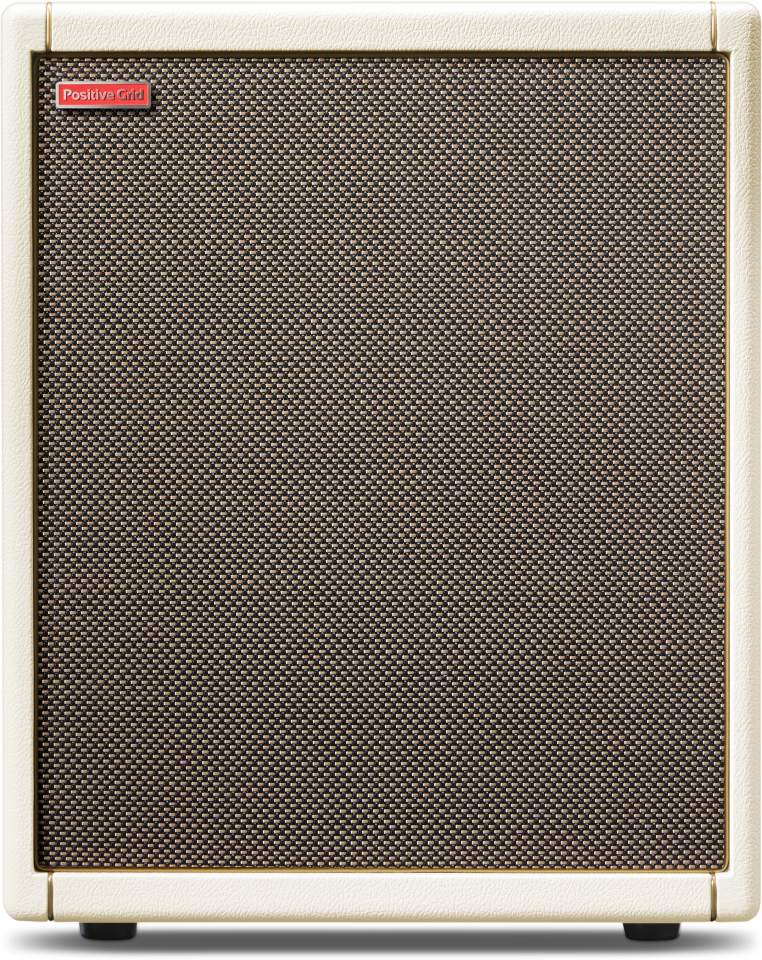 Positive Grid Spark Cab Pearl Frfr 140w 1x10 - Electric guitar amp cabinet - Main picture