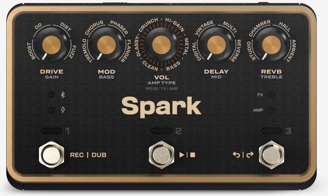 Positive Grid Spark Pedal - Guitar amp modeling simulation - Main picture