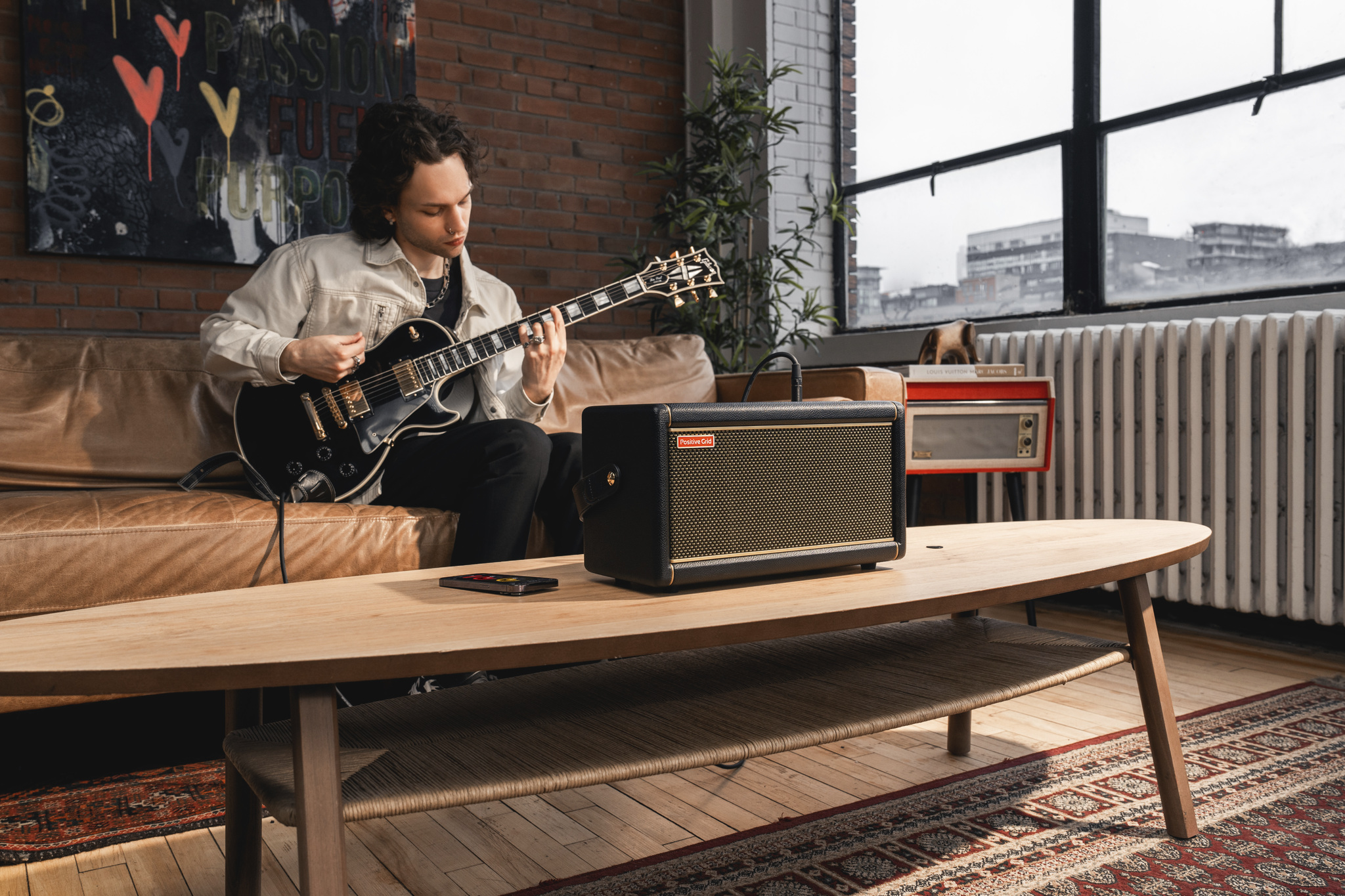 Positive Grid Spark 2 Combo 50w 2x4 - Electric guitar combo amp - Variation 1