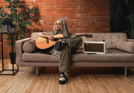 Positive Grid Spark 2 Pearl Combo 50w 2x4 - Electric guitar combo amp - Variation 4