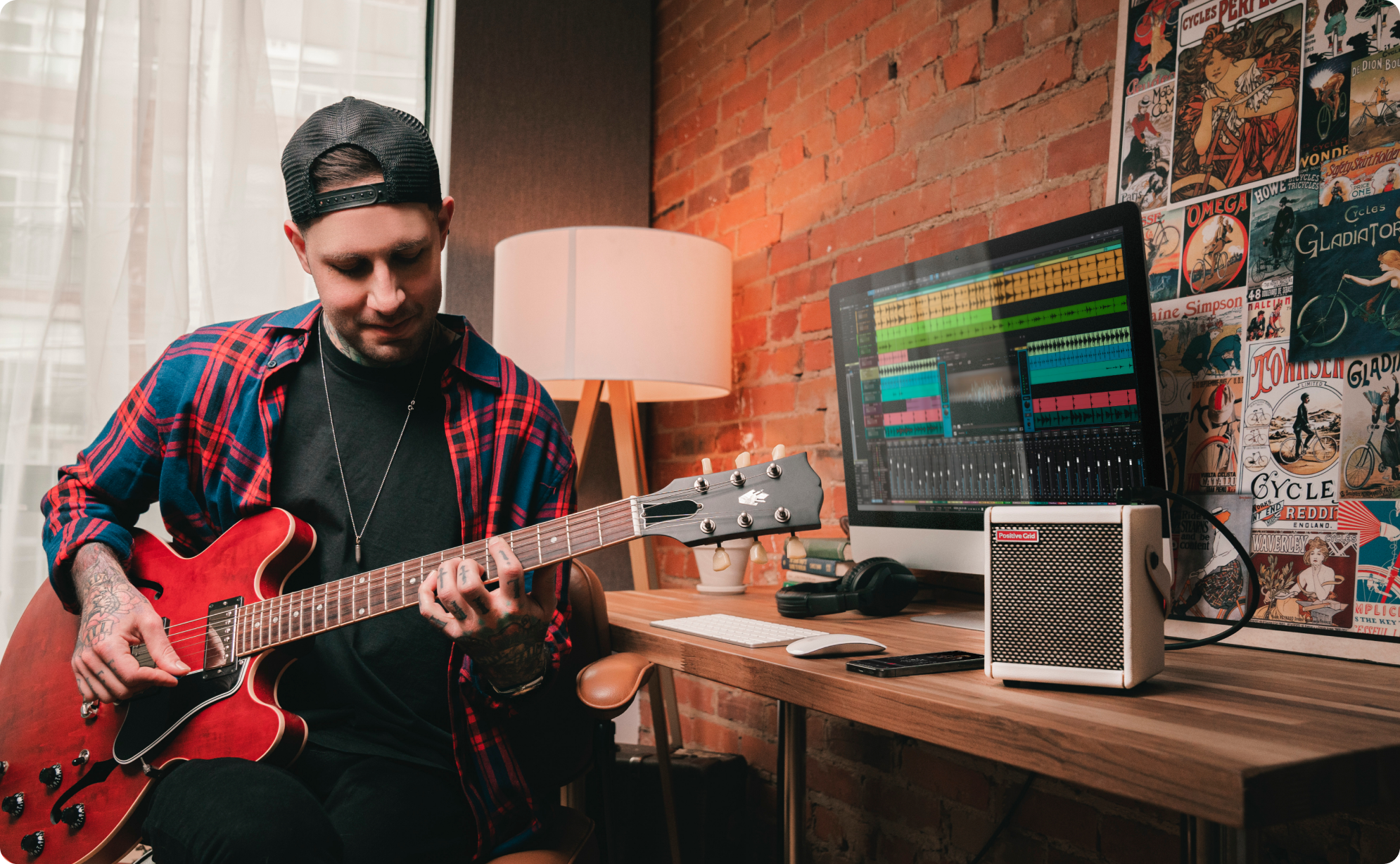 Positive Grid Spark Mini Combo 10w 2x2 - Electric guitar combo amp - Variation 2