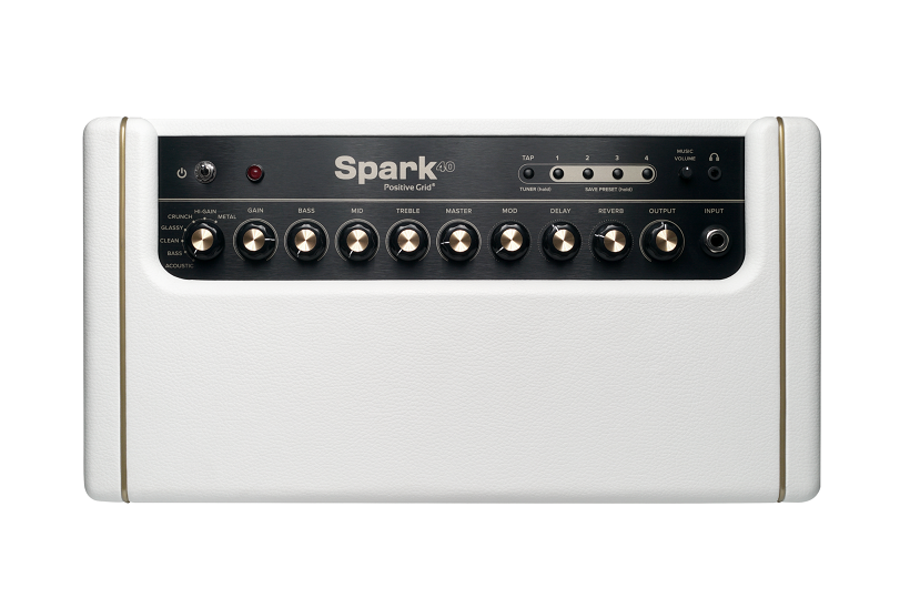 Positive Grid Spark Pearl Combo 40w 2x4 - Electric guitar combo amp - Variation 3
