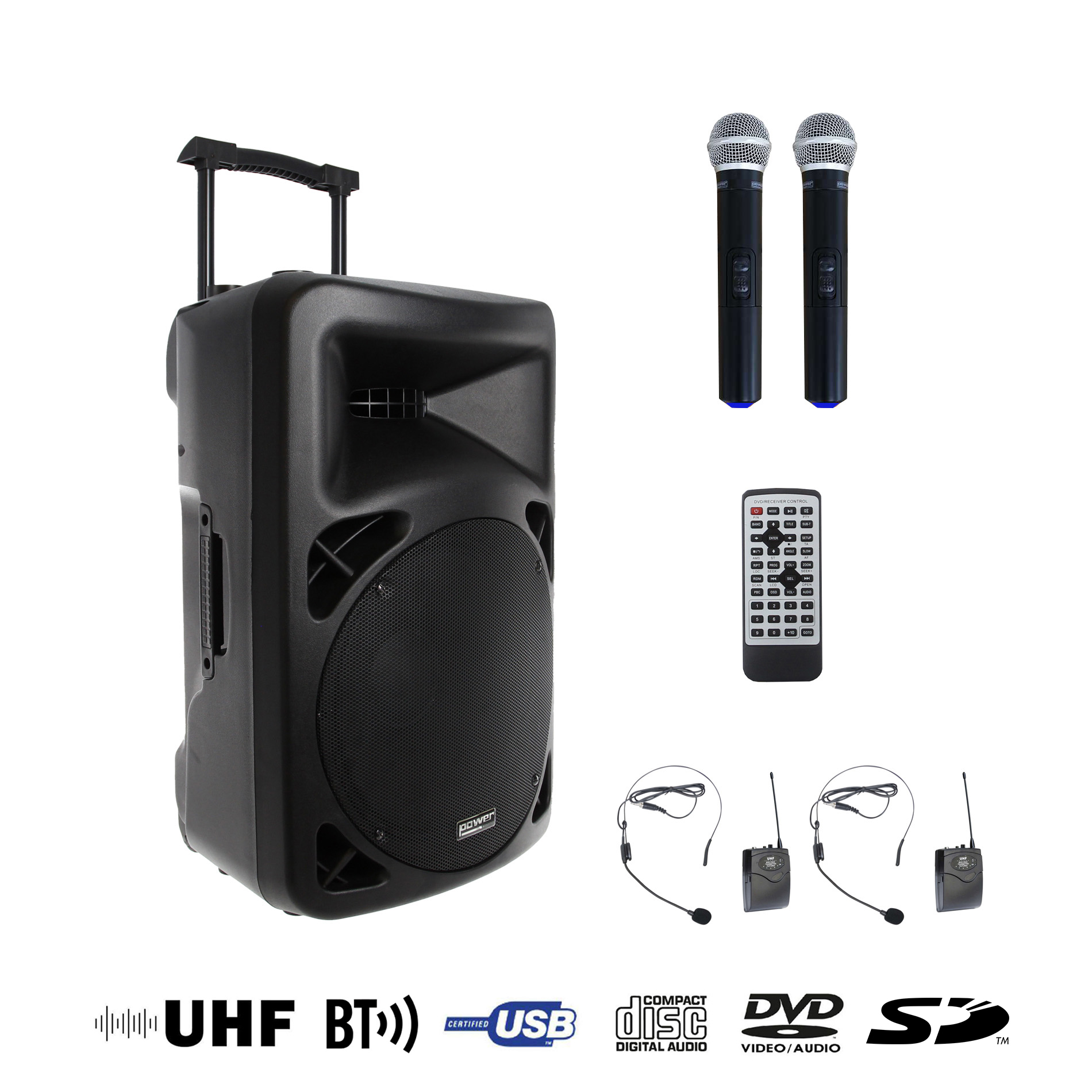 Power Acoustics Be 9515 Pt V2 - Portable PA system - Variation 1