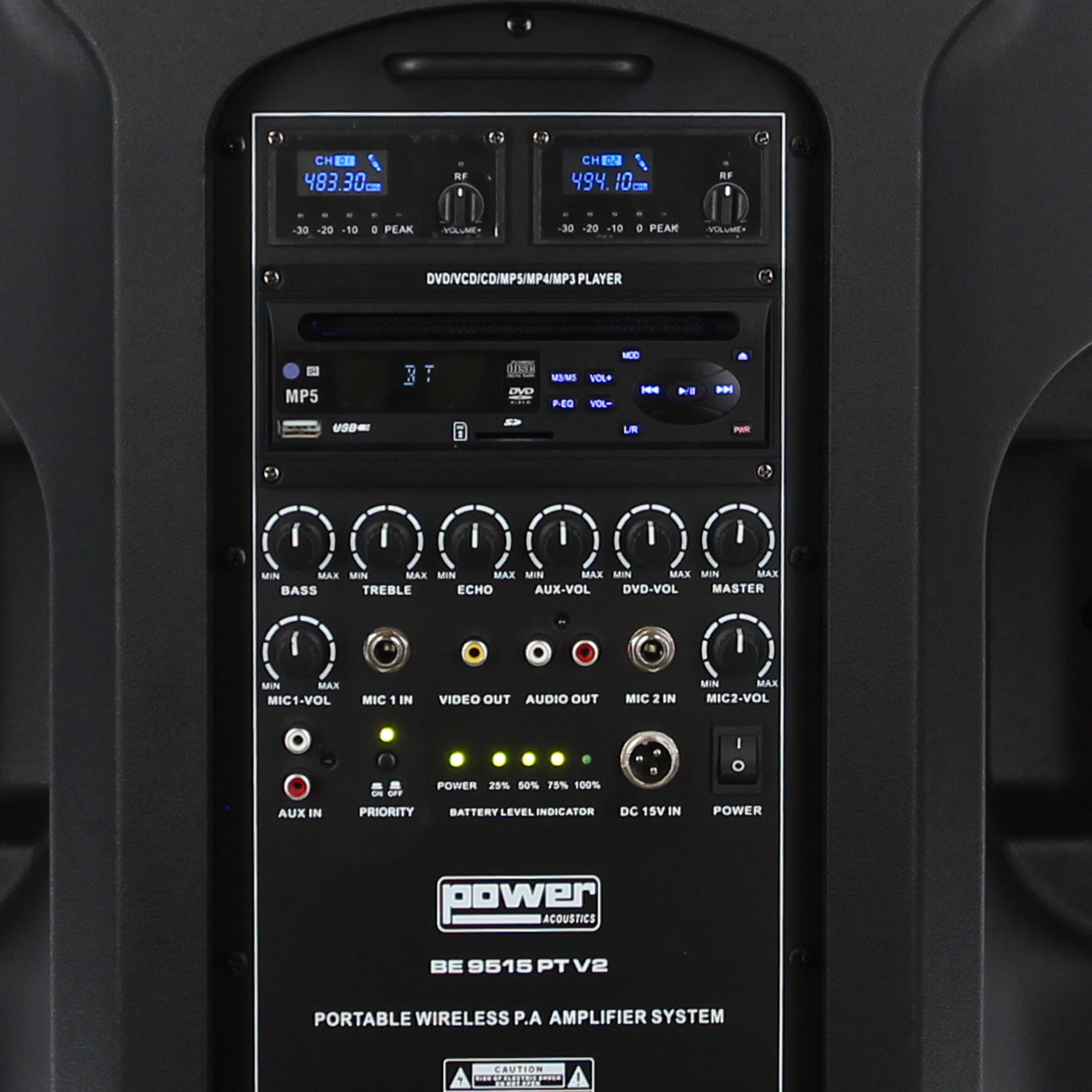 Power Acoustics Be 9515 Pt V2 - Portable PA system - Variation 3