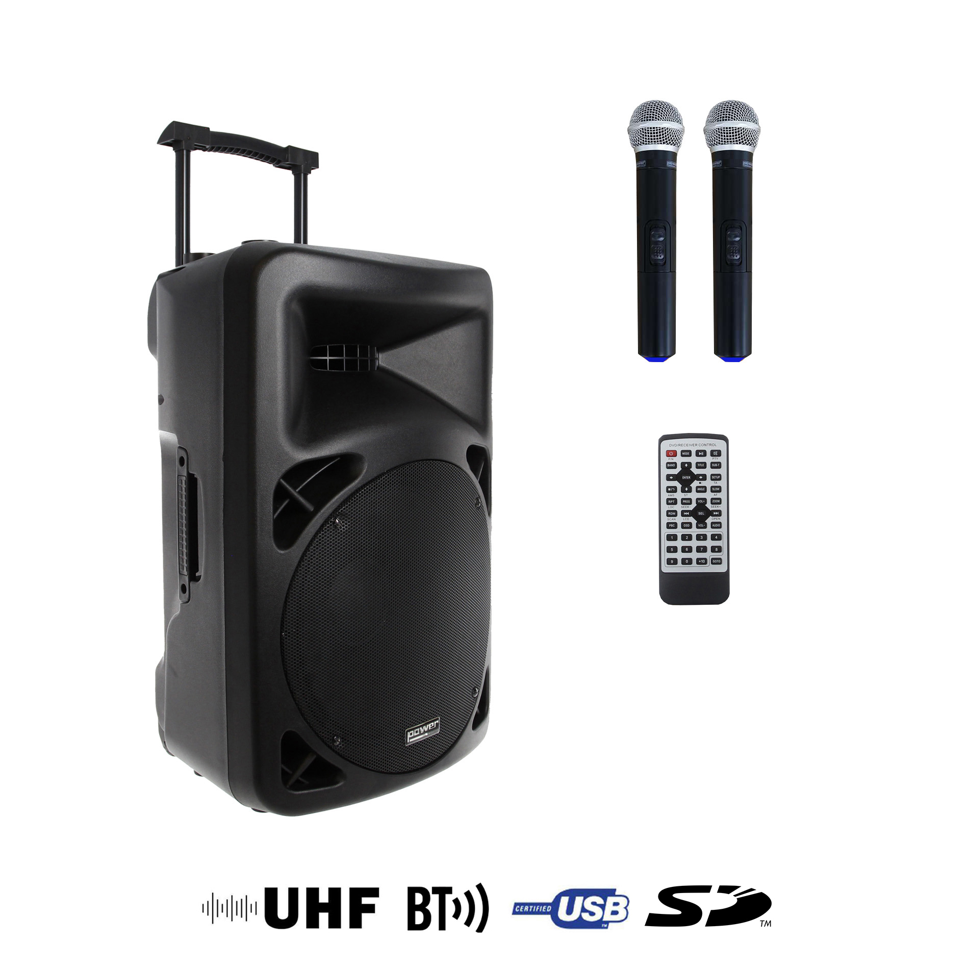 Power Acoustics Be 9700 Media V2 - Portable PA system - Variation 1