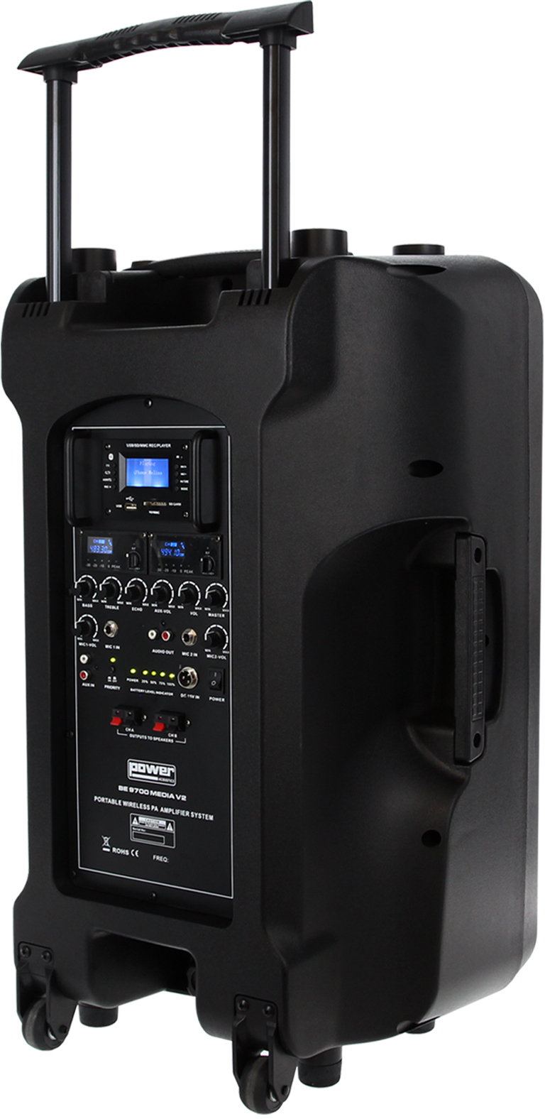 Power Acoustics Be 9700 Media V2 - Portable PA system - Variation 2