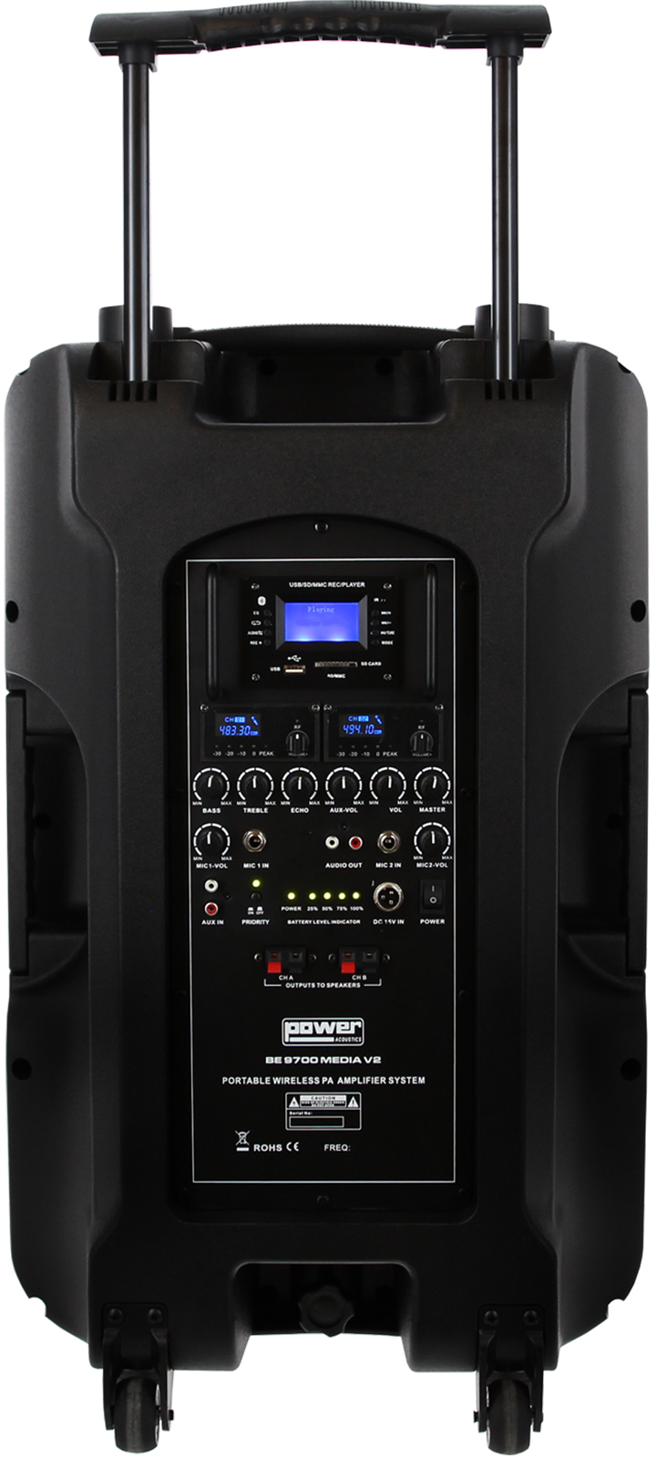 Power Acoustics Be 9700 Media V2 - Portable PA system - Variation 3