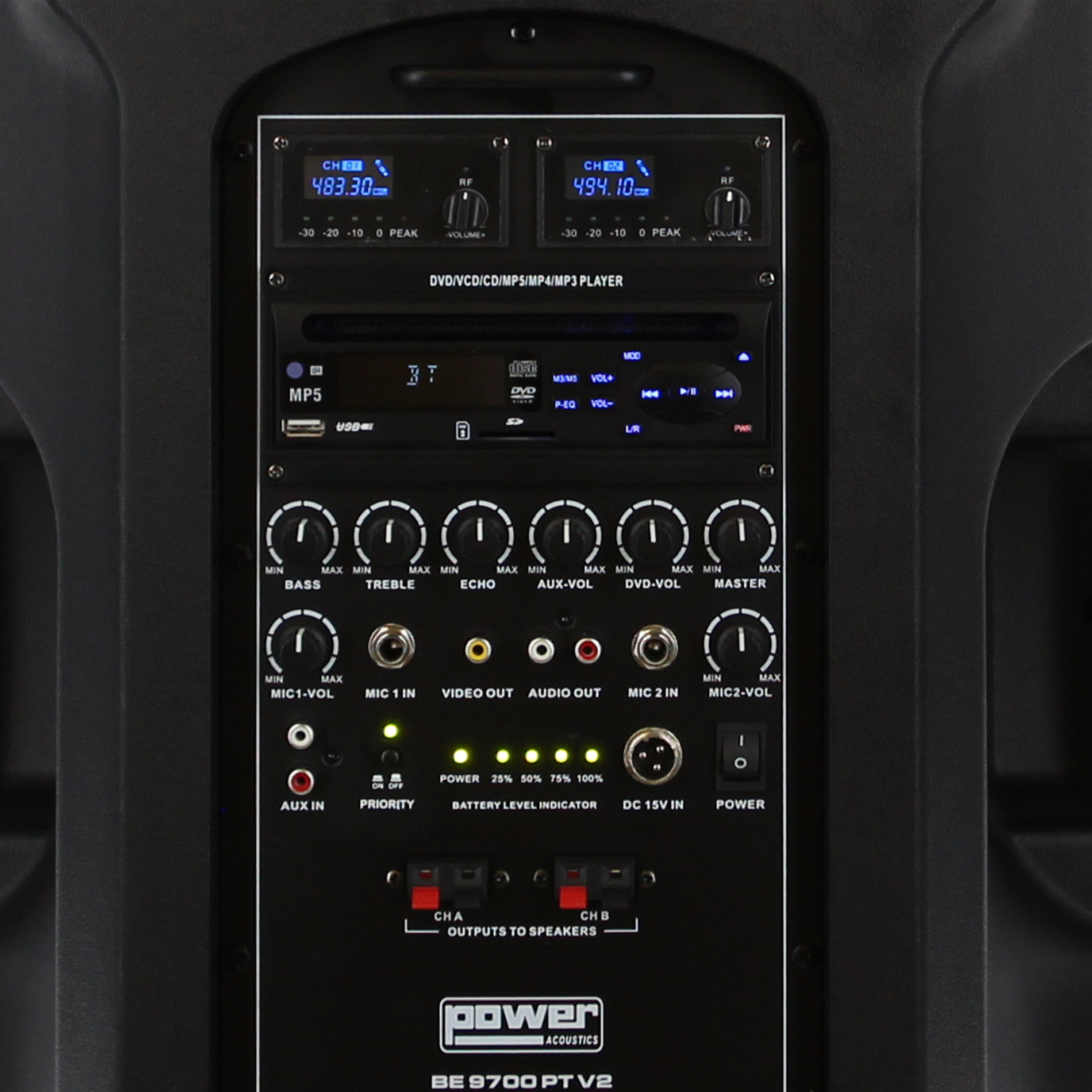 Power Acoustics Be 9700 Pt V2 - Portable PA system - Variation 3