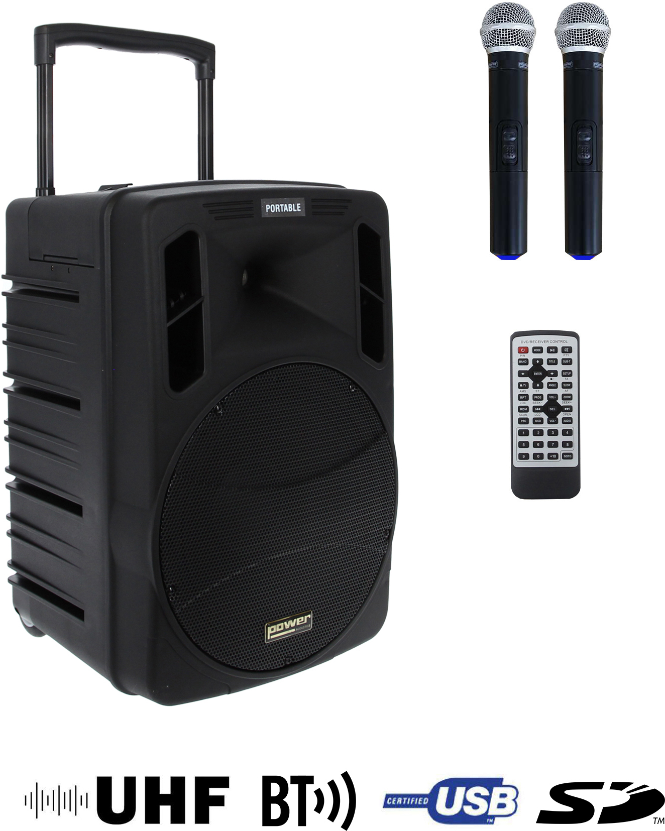 Power Acoustics Be 9412 Cd G2 - Portable PA system - Main picture