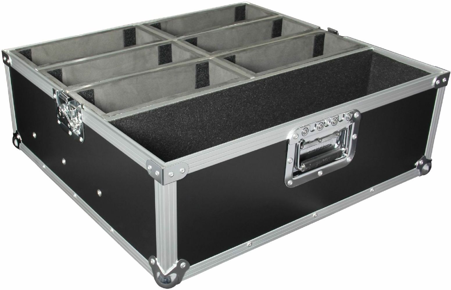 Power Acoustics Flight Pour 6 Par Slim - Bag & flightcase for lighting equipment - Main picture