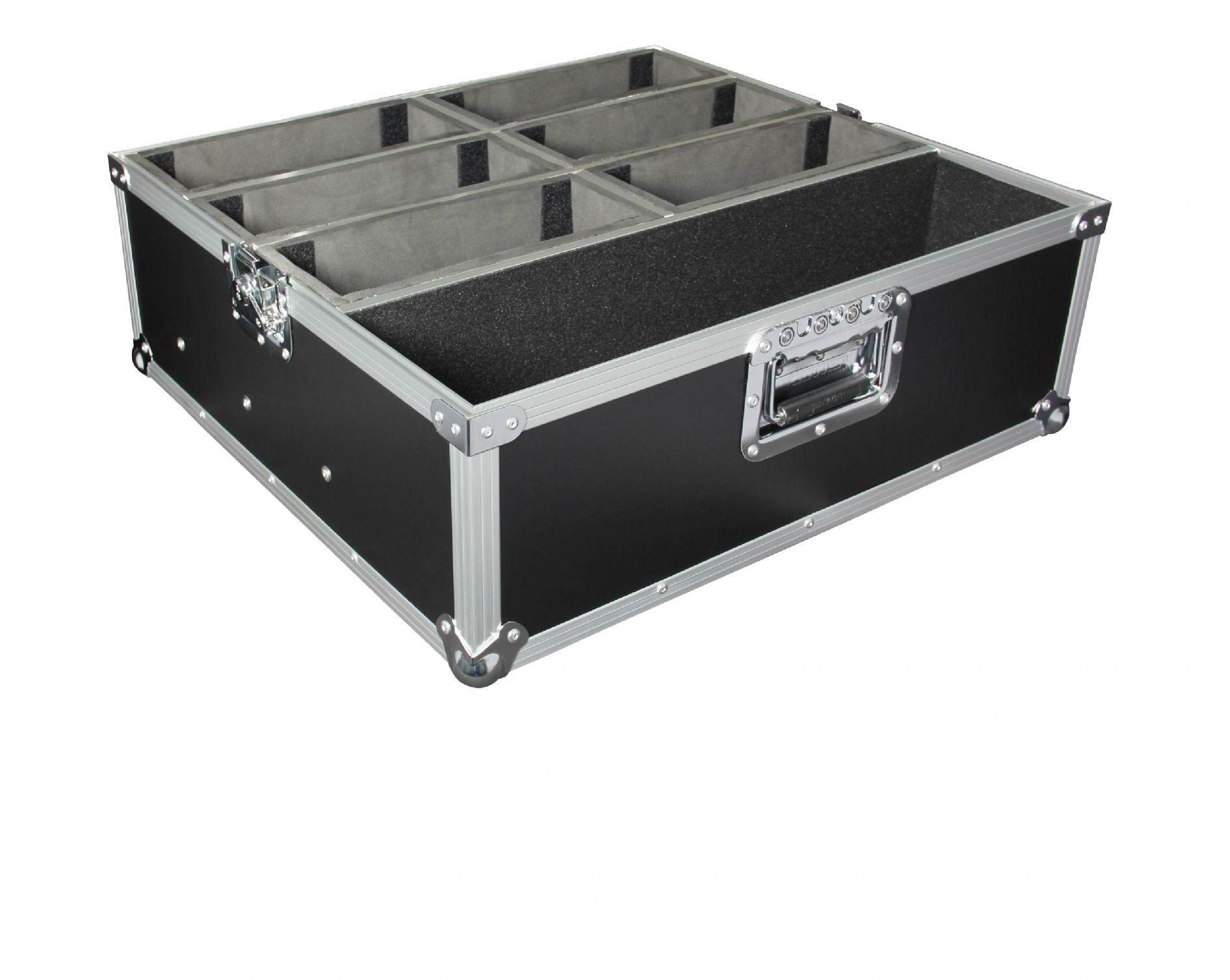 Bag & flightcase for lighting equipment Power acoustics FlightCase 6 Par Slim