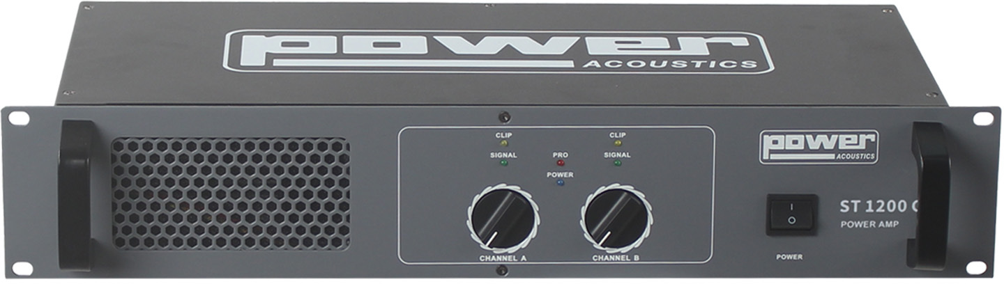 Power Acoustics St 1200 G2 - POWER AMPLIFIER STEREO - Main picture