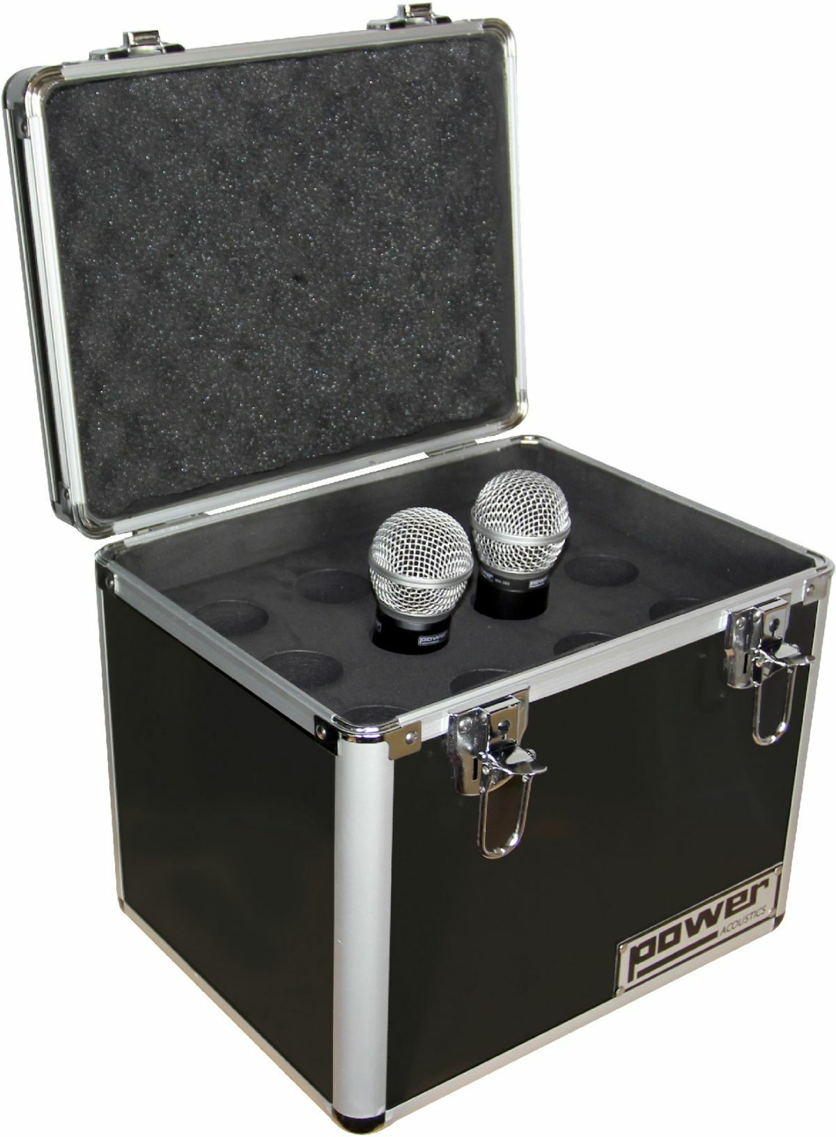 Power Acoustics Valise Rangement Micro Bl - Flightcase for microphone - Main picture
