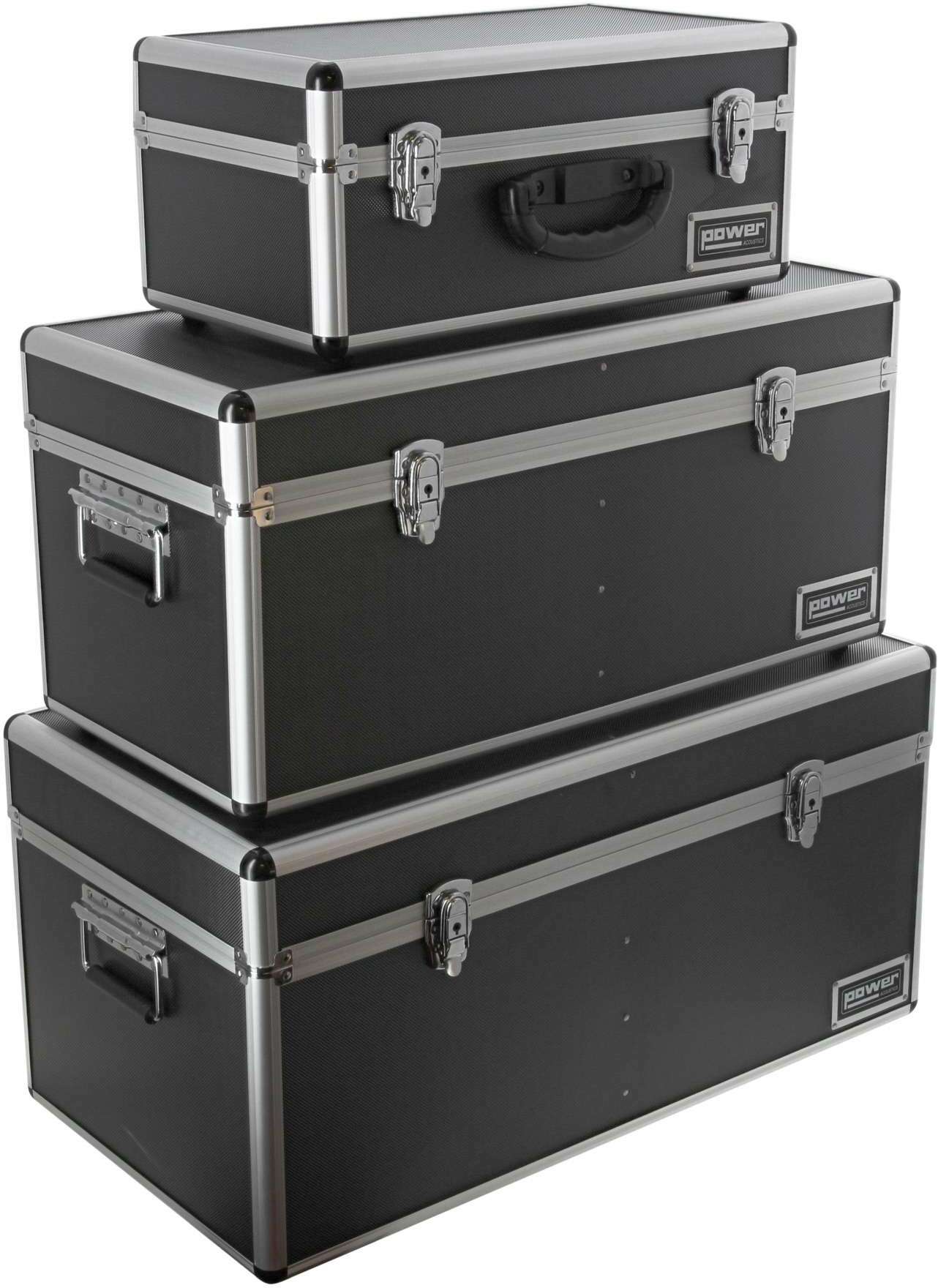 Power Acoustics Valises De Transport 3-en-1 - DJ flightcase - Main picture