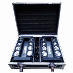 Bag & flightcase for lighting equipment Power acoustics FlightCase Spider led